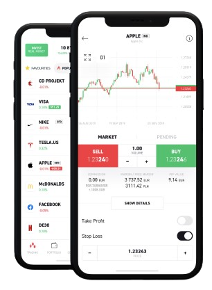 Mobilná platforma xtb