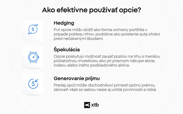 ako používať opcie